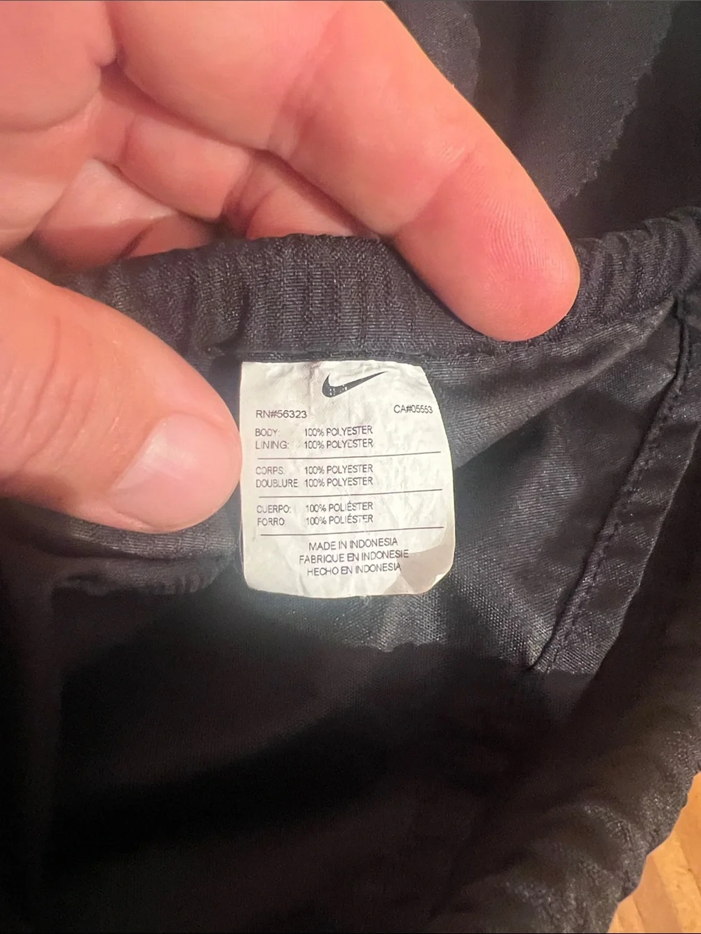 Nike Brasilia 9.5 Training Gym Slack Pack in Black, OSFM